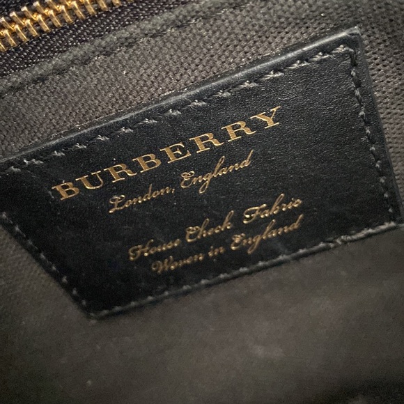 Authentic Burberry Banner Tote House Check Derby - Picture 8 of 11